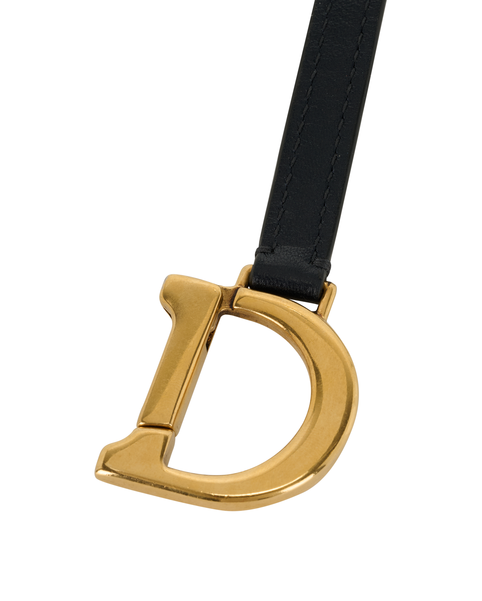 Christian Dior Saddle Coin Purse, &pound;250, Accessories, Navy, Canvas, Other view